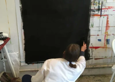 ATHANOR, Photo de séance d'atelier d'art thérapie