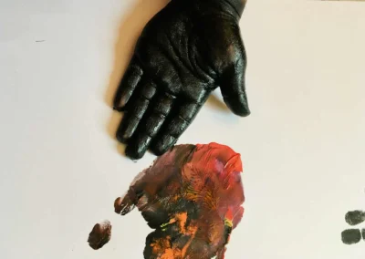 ATHANOR, Photo de séance d'atelier d'art thérapie