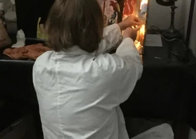 ATHANOR, Photo de séance d'atelier d'art thérapie